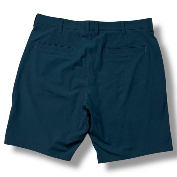 Johnnie-O Calcutta Shorts in Lake Blue Golf Performance Stretch Pockets Mens 34 - Picture 8 of 11
